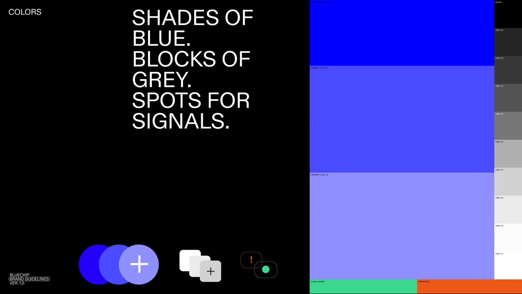 Art Direction and Identity for Stable Coin Rating  Platform Bluechip