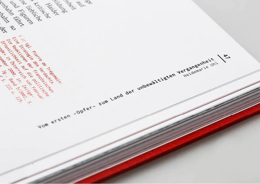 Publication about austria's nationalist past in design and culture